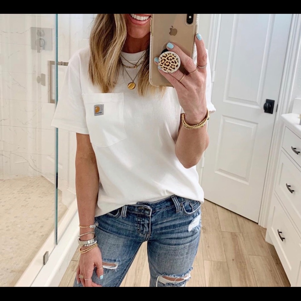 Carhartt Perfect White T-shirt! NWT